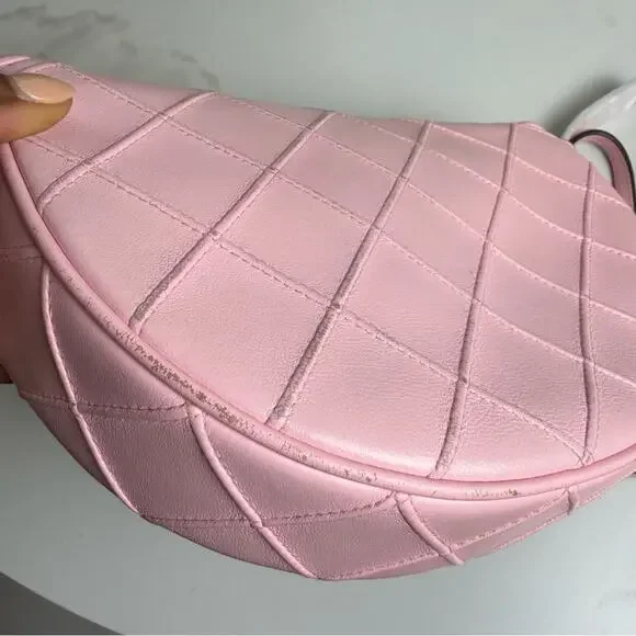 Tory Burch mini Fleming Soft Grain Crescent shoulder bag - Picture 9 of 16